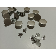 Гудзик для джинсів 17мм гладкий (Сатін) 50 шт