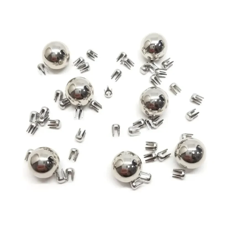 Перли прибивні 6 мм Нікель 100 шт