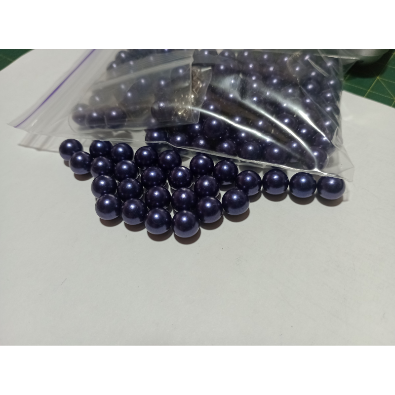 Перли прибивні 6 мм Синій 100 шт