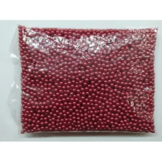 Перли прибивні 6 мм Бордовий 100 шт