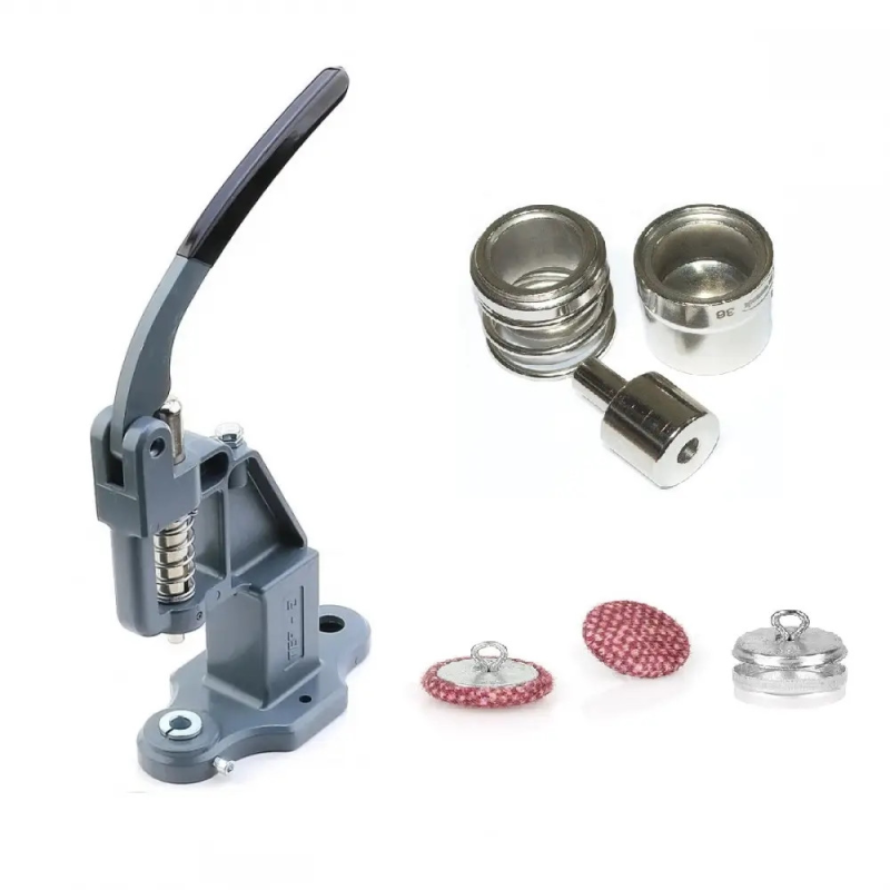 Комплект для обтягування меблевого гудзика (№36 - 23 мм)