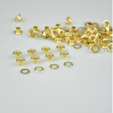 Люверс 5мм Нержавіючий Золото №3 50 шт
