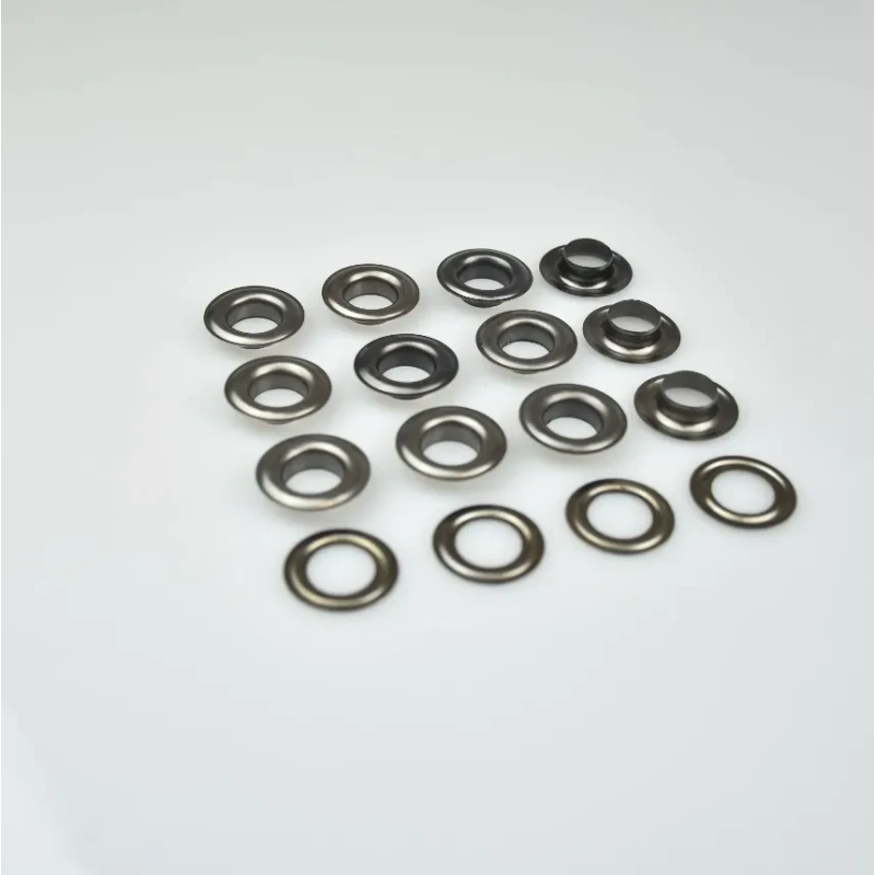 Люверс №28 (14 мм) Нержавіючий Темний Нікель 50 шт