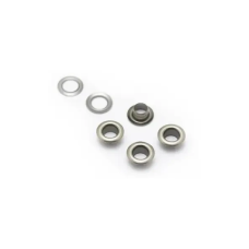 Люверс 4мм Темний Нікель №2 50 шт