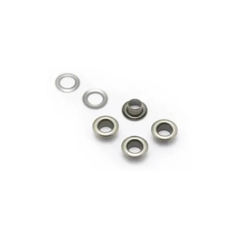 Люверс 4мм Темний Нікель №2 50 шт