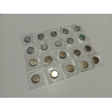 Кнопка магнітна потайна в чохлі 15мм (10 пар)