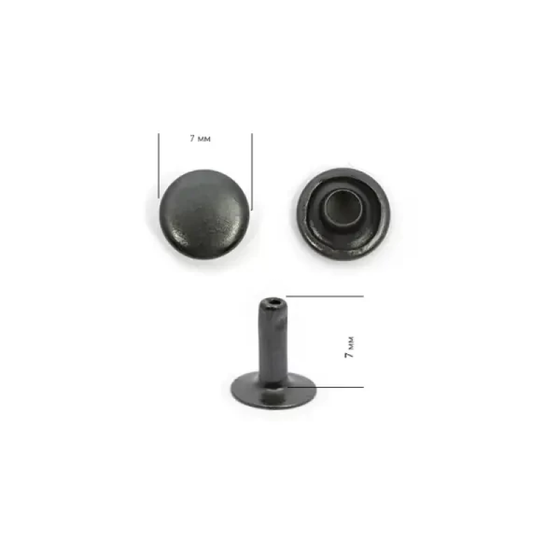 Хольнітен 7 мм односторонній Оксид, 100 шт