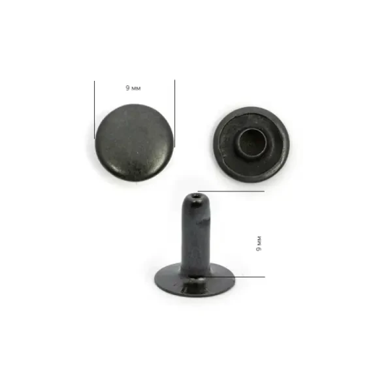 Хольнітен 9 мм односторонній Оксид 100 шт