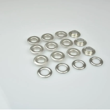 Люверс №28 (14 мм) Нержавіючий (Нікель) 50 шт