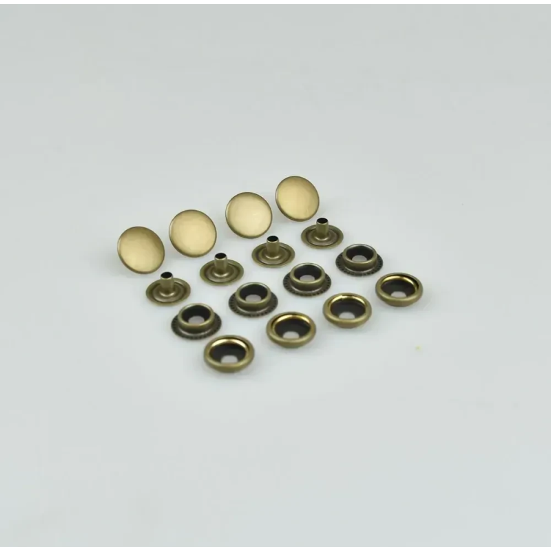 Кнопка Київська (Каппа) 15 мм (Нержавіюча) Антик 50 шт