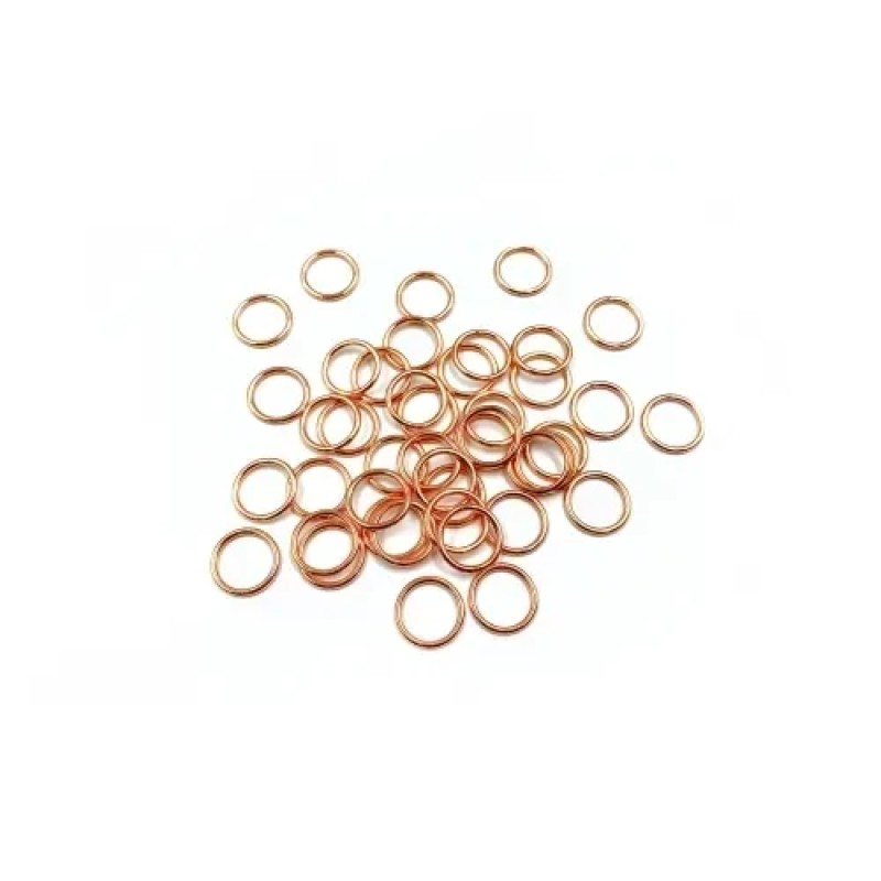 Кільце для бретелів 10 мм метал Золото 50 шт