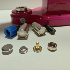 Кнопка Гамма 12.5 мм нержавіюча Нікель 50 шт