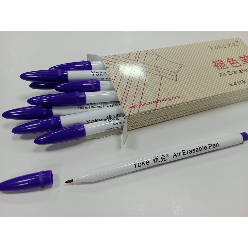 Зникаючий (водорозчиний) маркер Yoke для тканини, фіолетовий