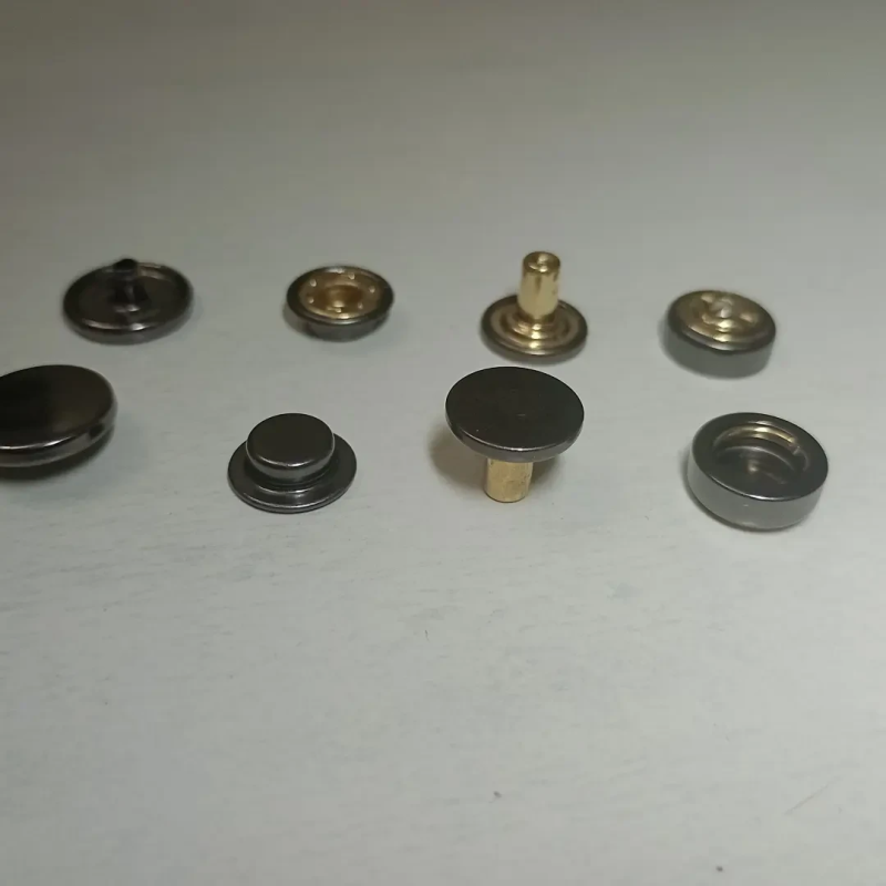 Кнопка Гамма 12.5 мм нержавіюча Темний Нікель 50 шт Кнопка Гамма 12.5 мм нержавіюча Темний Нікель 50 шт