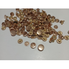 Кнопка Гамма 12.5 мм нержавіюча Золото 50 шт