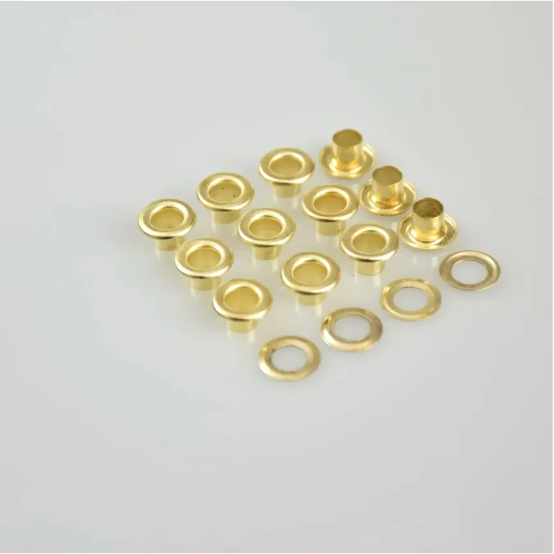 Люверс 4мм Нержавіючий Золото №2 50 шт